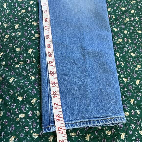 Mavi New York High Rise Straight Leg Jeans Womens 30 Blue - Picture 13 of 13